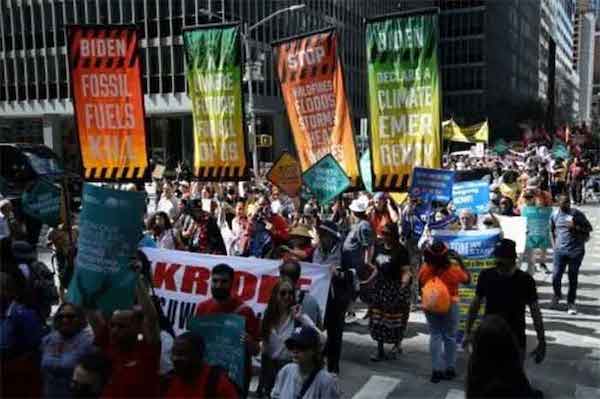 MR Online | 75000 marched in New York City on September 17 | MR Online