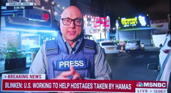 | ALI VELSHI OF MSNBC IN ASHKELON ISRAEL OCT 12 2023 | MR Online