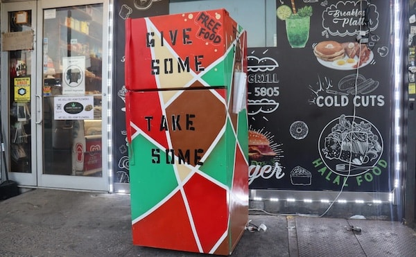 | COMMUNITY FRIDGES FIGHT HUNGER AND CLIMATE CHANGE | MR Online