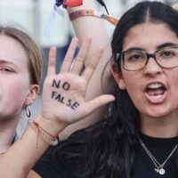 Activists protest against fossil fuels on the sidelines of the United Nations Climate Change Conference in Dubai, United Arab Emirates on December 5, 2023. (Photo: by Karim Sahib/AFP via Getty Images)