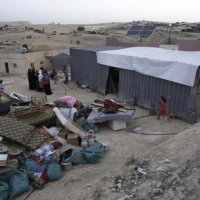 | Residents of the Bedouin village prepare for house demolitions by Israeli authorities Photo via Adalah Legal Center | MR Online