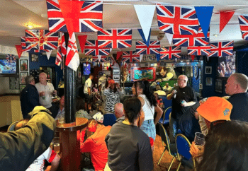 | A protestant pub in west Belfast on the day of the Orange Order parade Photo Matt KennardDCUK | MR Online