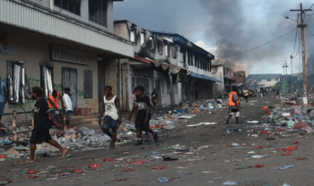 | Scene from Honiara riots manipulated by the CIA Source editioncnncom | MR Online