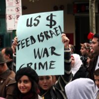 Protest against Israel's Gaza Blockade and attack on humanitarian flotilla - Melbourne 5 June 2010.