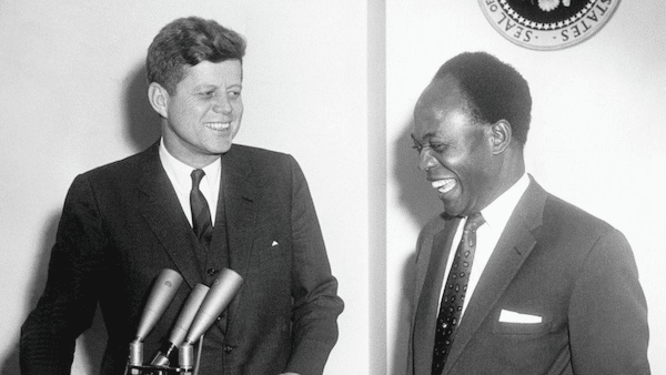 MR Online | Kwame Nkrumah meets with President John F Kennedy in 1961 Credit Wikipedia | MR Online