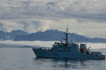 | HMCS Kingston sails past the mountainous coast of Greenland during Operation NANOOK Photo by LS Houston GoudgeDepartment of National Defence | MR Online