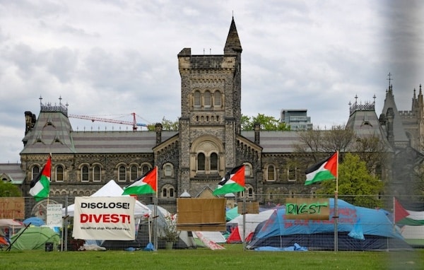 | Scenes from the Peoples Circle for Palestine at Kings College Circle on the University of Toronto campus May 10 2024 Photo by Can Pac SwireFlickr | MR Online