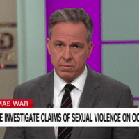  | SCREENSHOT FROM NOVEMBER 18 2023 CNN REPORT BY JAKE TAPPER THAT DISSEMINATED NOW DEBUNKED SOURCES AND TESTIMONIES OF SEXUAL VIOLENCE ON OCTOBER 7 THESE FALSE TESTIMONIES WERE USED TO JUSTIFY THE ISRAELI GENOCIDE IN GAZA | MR Online