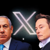 Benjamin Netanyahu and Elon Musk. (Design: Palestine Chronicle)