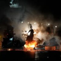 | Extreme right barricade in Caracas after the presidential electionsJuly 29 2024 Photo AP | MR Online