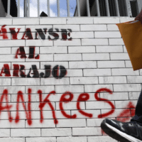 The suggestion of a co-government with the U.S.-backed, coup-plotting far right is a disregard for Venezuelan rule of law.