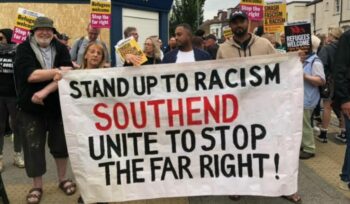 | Anti racist rally at Southend Source Des Freedman | MR Online