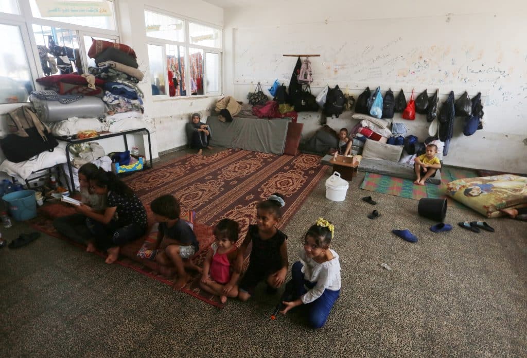 | PALESTINIANS CHILDREN AT AN UNRWA SCHOOL IN DEIR AL BALAH SEPTEMBER 9 2024 PHOTO OMAR ASHTAWYAPA IMAGES | MR Online