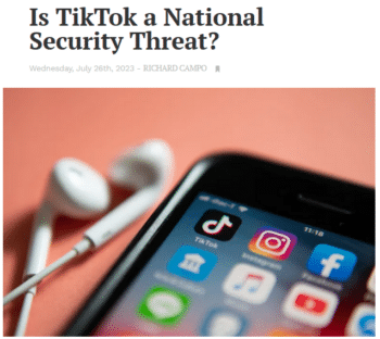 | TikTok is directly owned by TikTok Inc a US based company that is ultimately owned by ByteDance a company incorporated by Chinese investors in the Cayman Islands As Chicago Policy Review 72624 noted If the CCP wanted TikTok to steal Americans data it would not have chosen this corporate structure that is designed to insulate TikTok from Chinese influence | MR Online