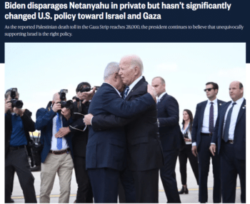 NBC 21224 In at least three recent instances Biden has called Netanyahu an asshole