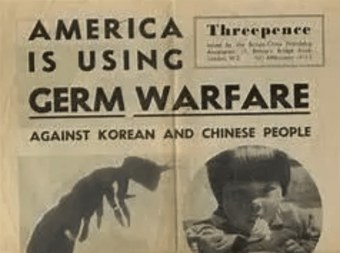 | Fishel was involved in the cover up of US germ warfare in the Korean War Source samimlo | MR Online