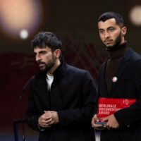  | Yuval Abraham and Basel Adra accept the Berlinale Documentary Award for their film No Other Land February 2024 | MR Online