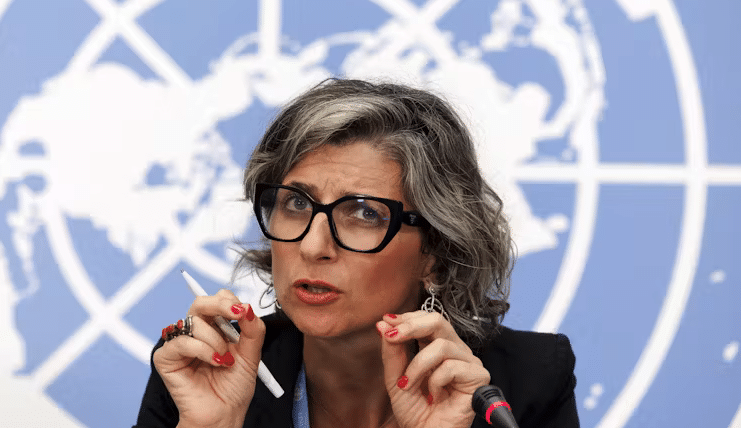 | Francesca Albanese United Nations Special Rapporteur argues there are reasonable grounds to say that genocide is occuring Salvatore Di NolfiAAP | MR Online