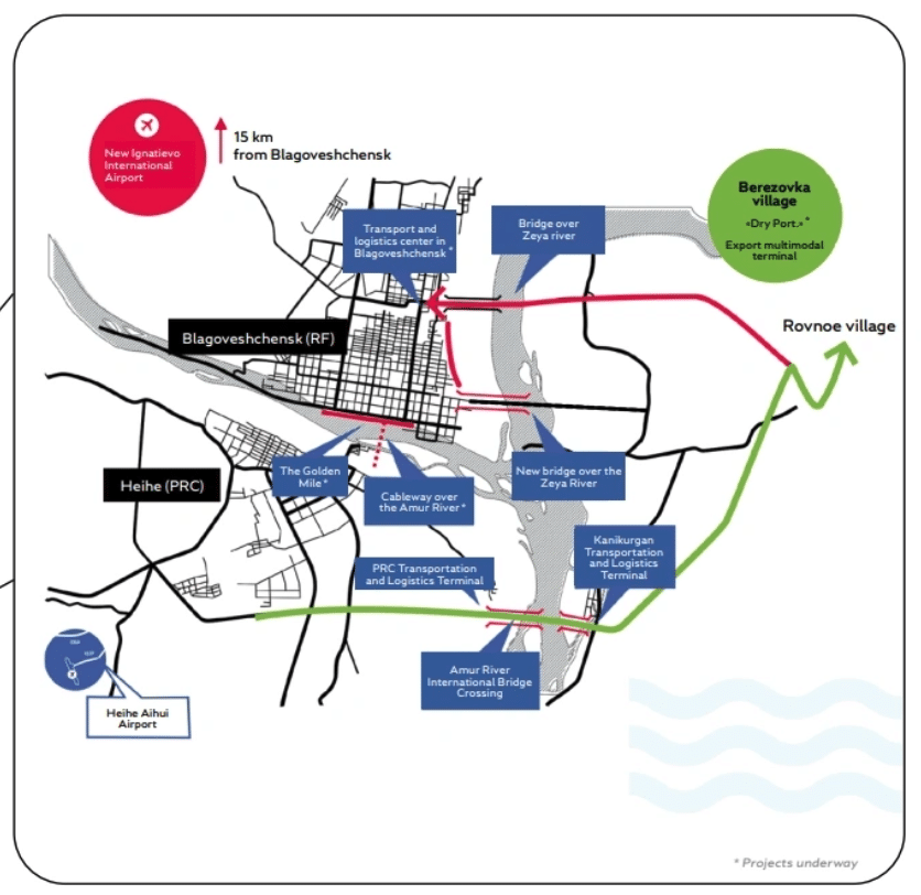 | Development Plan of the Blagoveshchensk Heihe border region Image Amur Region Agency for Investment Attraction | MR Online