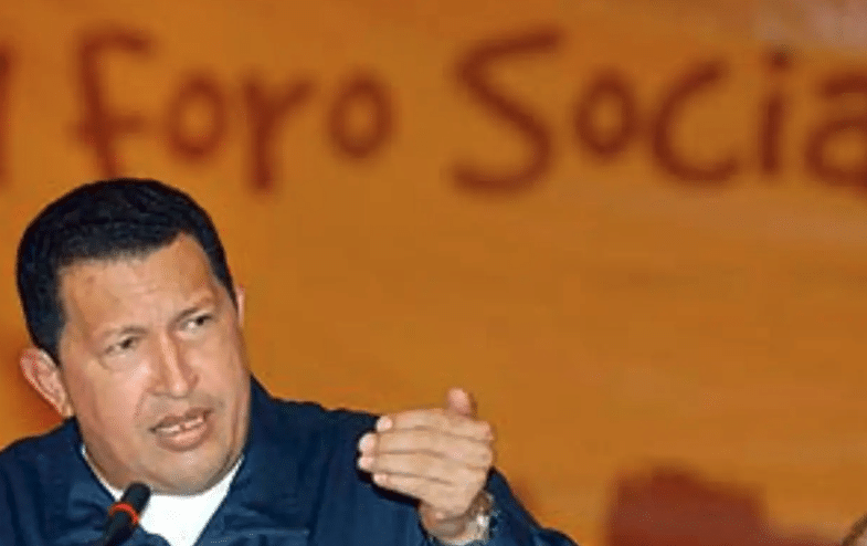 | On January 27 2006 Hugo Chávez addressed a mass rally in the Caracas Poliedro In the meeting The Internationale was sung and he said We are facing a choice socialism or death MinCI | MR Online