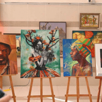 Exhibition of Cuban artists inaugurated in Crimea