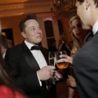 Elon Musk at Vanity Fair 2015. Photo: Flickr / Haddad Media