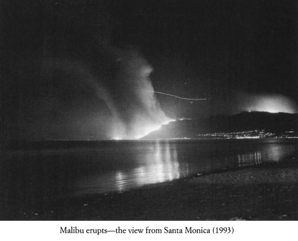 | Malibu erupts the view from Santa Monica 1993 | MR Online