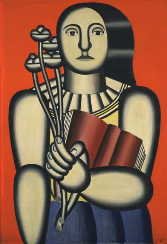 Fernand Léger France Woman with a Book 1923