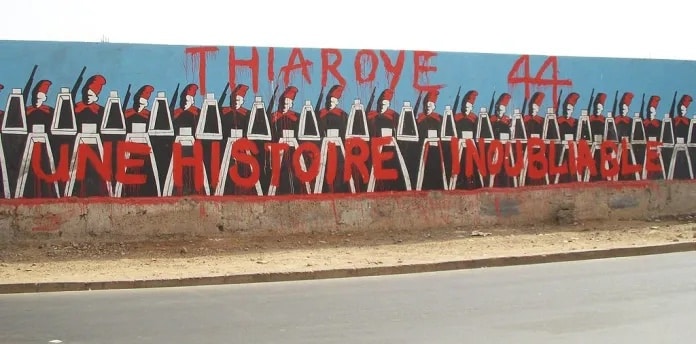  | Mural painting in tribute to the martyrs of Thiaroye Dakar Sénégal photo credit Christophe Colomb Maléane | MR Online