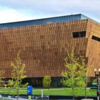 National Museum of African American History and Culture Building in Washington DC, USA. A popular visitors and tourists destination in the capital city