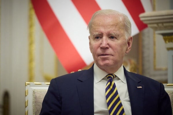 MR Online | US PRESIDENT JOE BIDEN IN KYIV UKRAINE ON FEBRUARY 20 2023 PHOTO PRESIDENT OF UKRAINE VIA APA IMAGES | MR Online