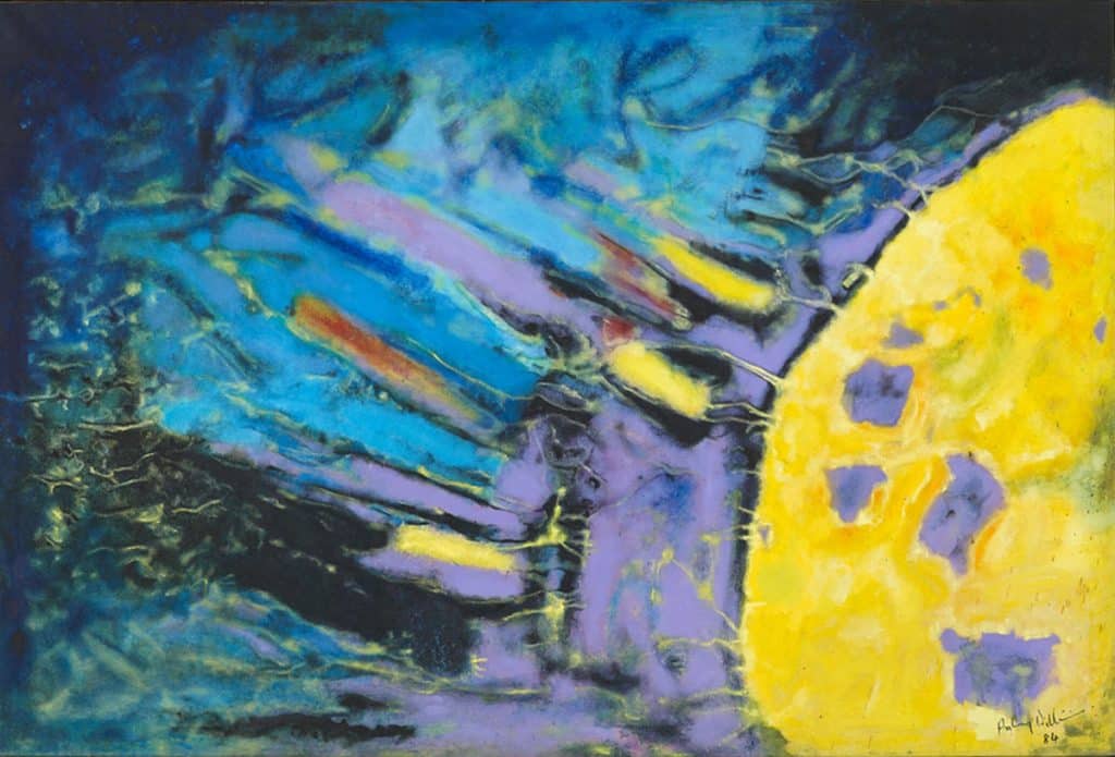 AubreyWilliamsGuyanaHymntotheSunVOlmecMayaandNow198421024x695 | MR Online Aubrey Williams Guyana Hymn to the Sun V Olmec Maya and Now 1984