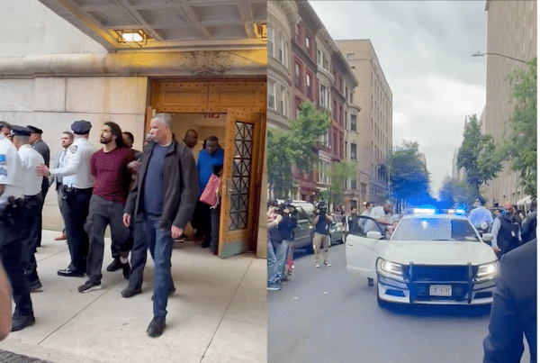 MR Online | New York State Police raided Columbia University arresting dozens of demonstrators Photo video grab | MR Online