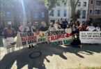 BAP demonstration in Washington DC gathered outside the Embassy of Burkina Faso, in defense of the Alliance for Sahel States, October 2024.