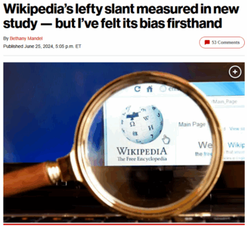 NYPostWikipedia350x321 | MR Online Bethany Mandel wrote in the New York Post 62524 that Wikipedia displayed bias because its article about her used to quote her tweet 63014 about Hamas Not nuking these fucking animals is the only restraint I expect and thats only because the cloud would hurt Israelis
