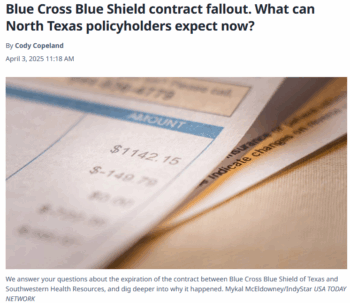 StarTelegramBlueCross350x303 | MR Online MIT economist Jonathan Gruber told the Fort Worth Star Telegram 4325 that insurerprovider conflicts illustrate why the government should step in and regulate prices