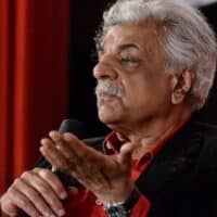 Tariq Ali speaking at Subversive Festival in Zagreb, 2013 CREDIT: ROBERT CRC VIA WIKIMEDIA COMMONS
