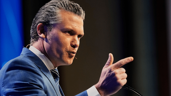 MR Online | US Defense Secretary Pete Hegseth delivers his speech during 22nd Shangri La Dialogue summit in Singapore Saturday May 31 2025 AP PhotoAnupam Nath | MR Online