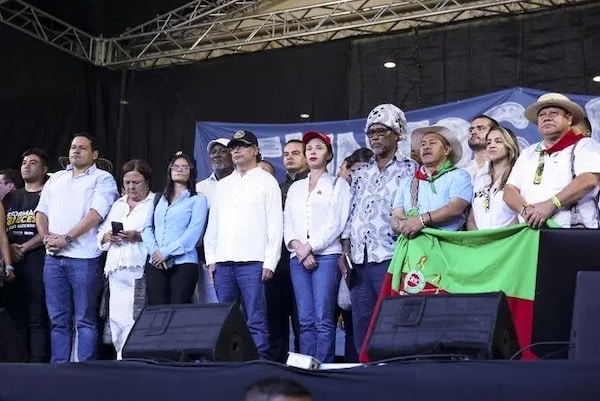 MR Online | Colombian president defends social justice and labor reforms amid right wing threatsPhoto Presidencia ColombiaX | MR Online
