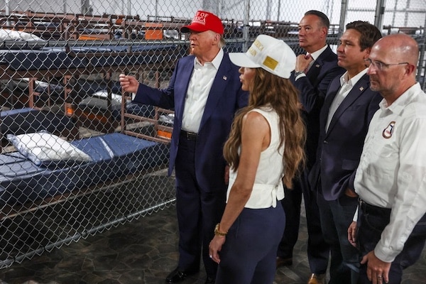  | Trump visits Alligator Alcatraz on July 1 | MR Online