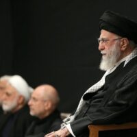 Mourning ceremony on the eve of Ashura was held in the presence of Imam Khamenei, July 5, 2025. Photo: Khamenei.ir/X