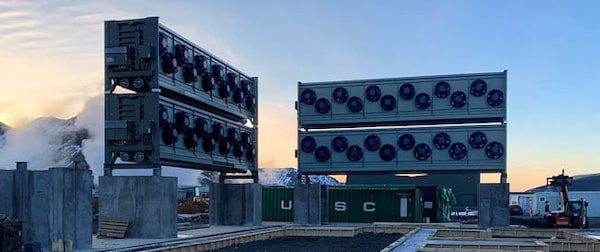 MR Online | Climeworks CO2 capture plant under construction in Iceland | MR Online