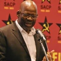 SACP General Secretary Solly Mapaila speaks at a party congress held in Boksburg, east of Johannesburg. | Photo via SACP