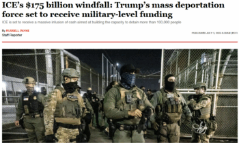 Salon 7325 The funds going towards deportation wouldbe enough to fully fund the program to end world hunger for four years