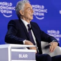 Tony Blair at World Economic Forum 2025 / Flickr / CC BY-NC-SA 4.0