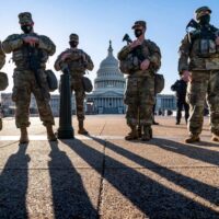 Washington is ramping up militarization at home and abroad. (AP Photo/J. Scott Applewhite)