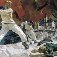 Alexander Alexandrovich Deineka (Soviet Union), Defence of Sevastopol, 1942.