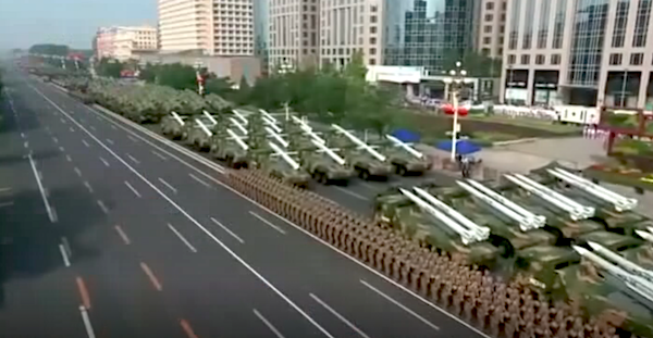  | China unveiled its nuclear capable hypersonic glide vehicle as well as other latest military achievements during 70th National Day parade at Tiananmen Square 2019 | MR Online