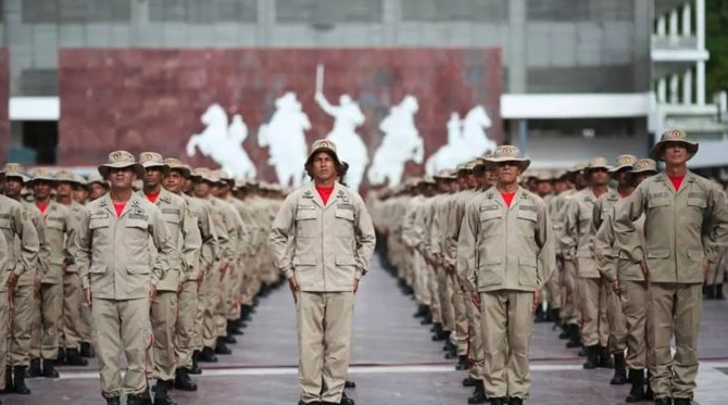    National Bolivarian Militia to defend Venezuelas territory sovereignty and peace   MR Online