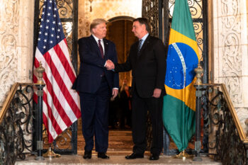 | Donald Trump greets Jair Bolsonaro March 2020 | MR Online